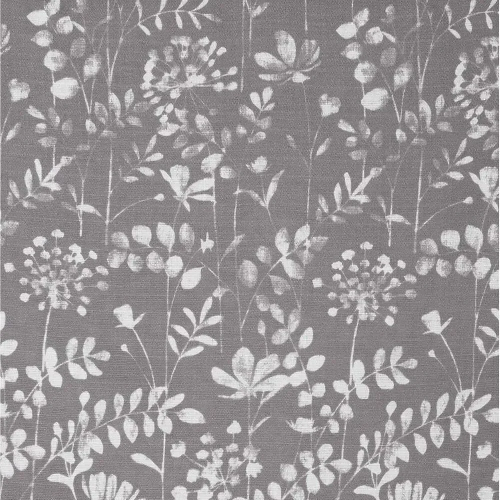 Achim Home Furnishing: Charlotte Floral Contemporary Window Curtain Panel (Grey,